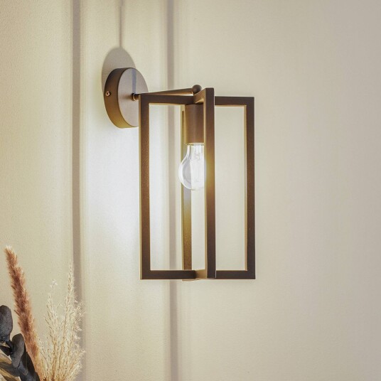 Eko-Light Vegglampe Arnold svart