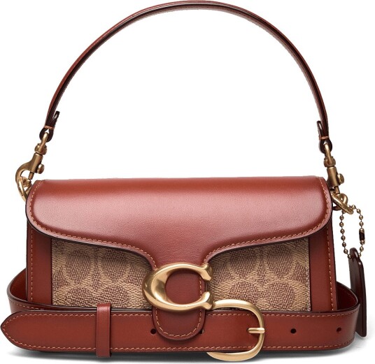 Coach Tabby Shoulder Bag 20 In Signature Canvas Brown ONE SIZE Coach Tabby Shoulder Bag 20 In Signature Canvas Brown ONE SIZE