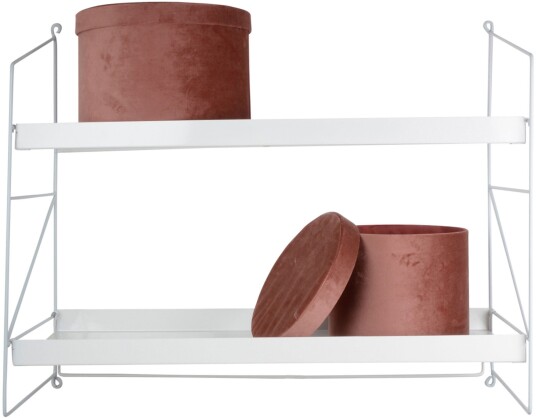 FORM Living Danny Hattehylle 120 cm Grå