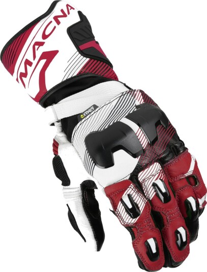 MC-Hansker Macna Powertrack 2.0 Svart /Rød L