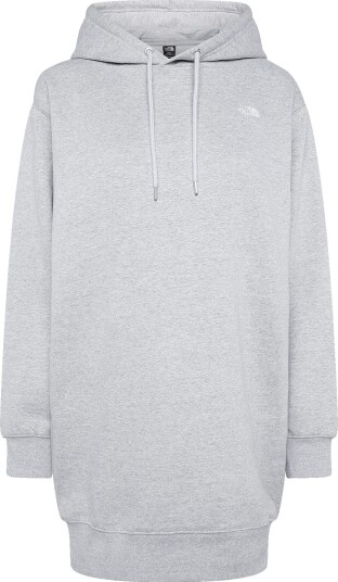 The North Face W Essential Sd Rlx Hooded Dress Grey L