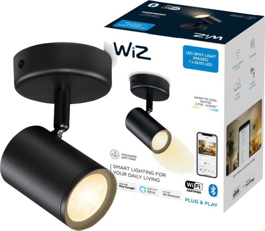 WiZ Imageo Spot WA 1x5W Sort - 60448 WiZ Imageo Spot WA 1x5W Sort - 60448
