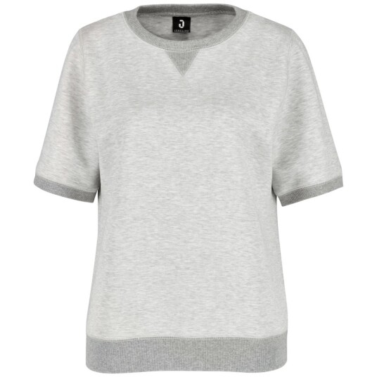 Jobeline Kortermet Sweatshirt Dame Dean Lysegrå 2XL - Sporty Jerseystoff