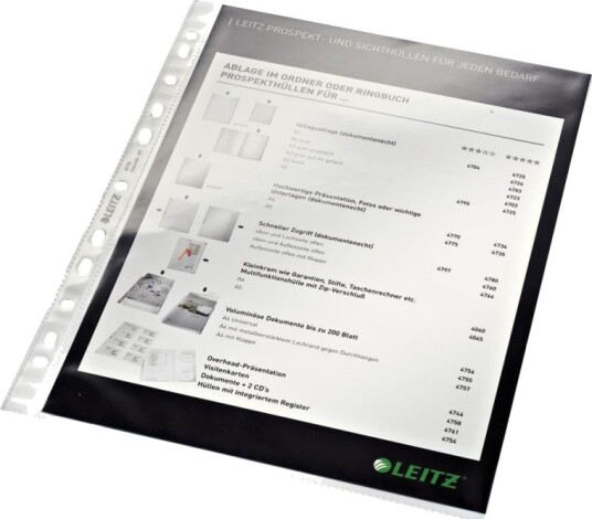 Leitz Standard Arkbeskytter For A4 210 X 297 Mm 220 X 300 Mm Krystallklar En Pakke 100 For P/N: 10105001 10105015 10105045 10105085 10105095 10470037 10470045 42020001 Leitz Standard Arkbeskytter For A4 210 X 297 Mm 220 X 300 Mm Krystallklar En Pakke 100 For P/N: 10105001 10105015 10105045 10105085 10105095 10470037 10470045 42020001