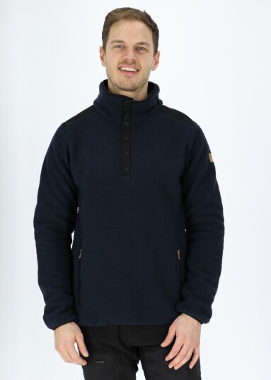 Swedemount Nordkap Pile Halfneck Navy/Black 2xl Trøyer