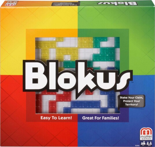 Mattel Blokus Strategispill for Barn fra 7 år Mattel Blokus Strategispill for Barn fra 7 år