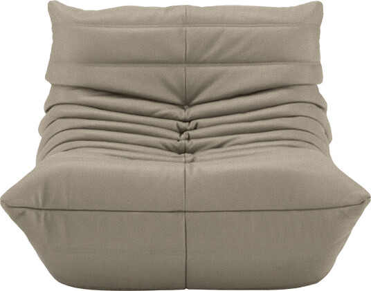 Ligne Roset Ligne Roset Togo Fireside Chair Fabric Cat. S Alcantara Dove Grey 4475 Lenestoler Michel Ducaroy Skum