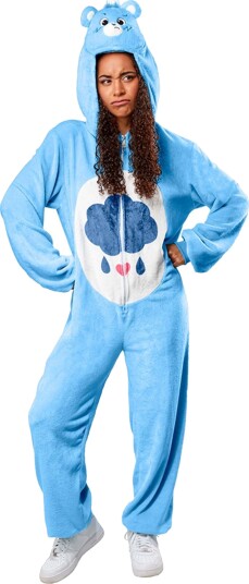 Rubies Costumes Care Bears Onesie Blå Kostyme Large 702764L000 Rubies Costumes Care Bears Onesie Blå Kostyme Large 702764L000