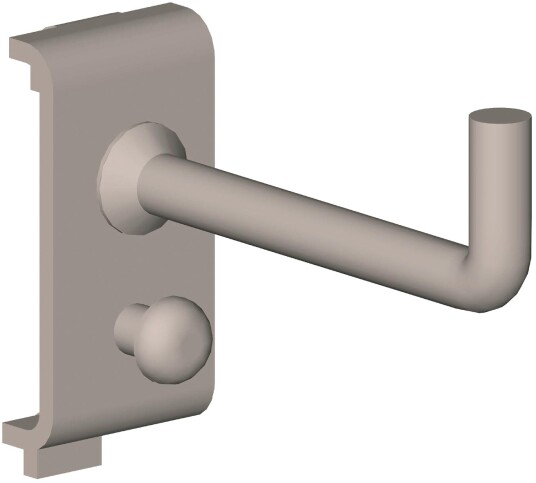 Treston 85322651 Opphengskrok R3, 5-pakning 50 x 60 mm, Garasjeinnredning & oppbevaring