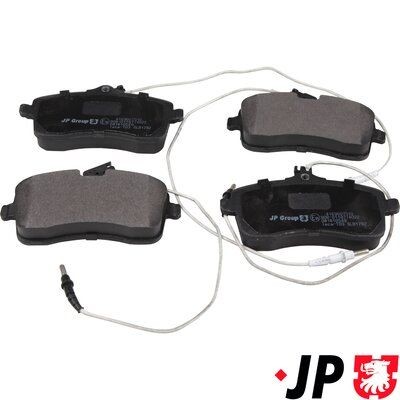 Bremseklosser JP GROUP 4163607510