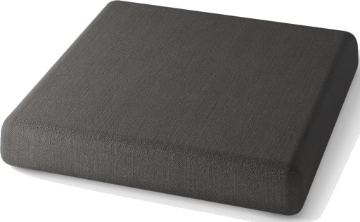 Pelmondo-pute til lager Gray 400 x 400 x 60 mm