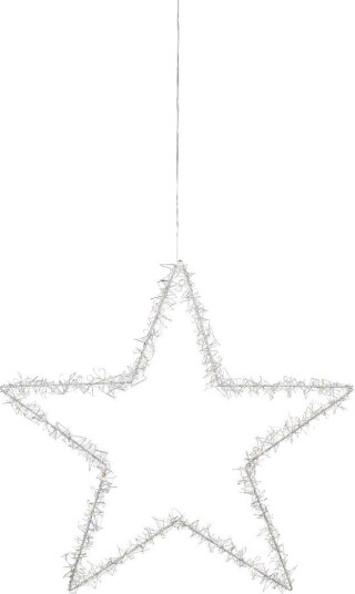 Markslöjd TANGLE Hengestjerne 60 cm sølv
