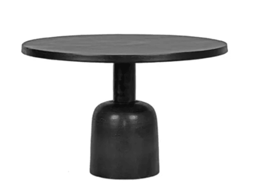 Trend Collection Salongbord Svart Metall 70 cm