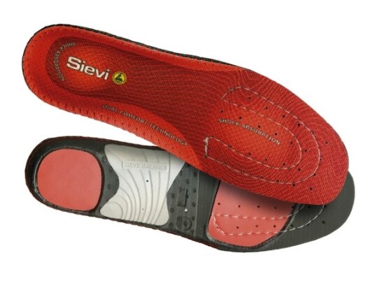 Sievi Dual Comfort Plus: Neutral Arch Unisex Voksen Komfort Innersåle Svart Grå Rød Eue 1 Stykker Sievi Dual Comfort Plus: Neutral Arch Unisex Voksen Komfort Innersåle Svart Grå Rød Eue 1 Stykker