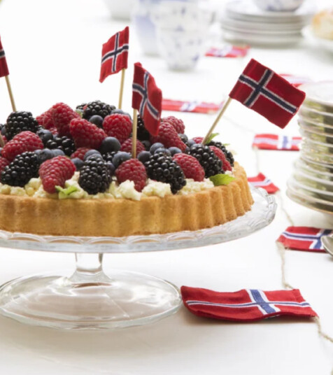 Langkilde & Søn Kakeflagg Norsk Flagg 5stk Langkilde & Søn Kakeflagg Norsk Flagg 5stk