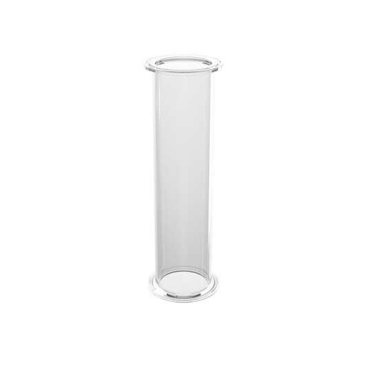 Poly TC Rør, 2", L=200mm Brewtools Gjennomsiktig polykarbonat-rør