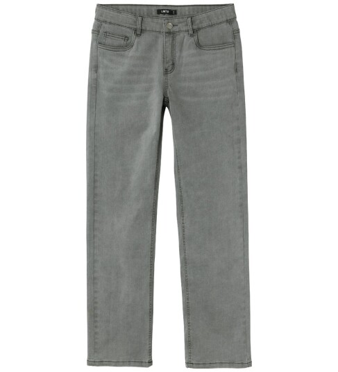 LMTD Nlftariannes Dnm Lw Straight Pant Noos Grey 128