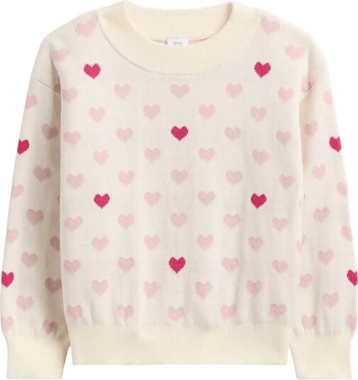 GAP Baby & Toddler Crewneck Sweater Cream 98 GAP Baby & Toddler Crewneck Sweater Cream 98