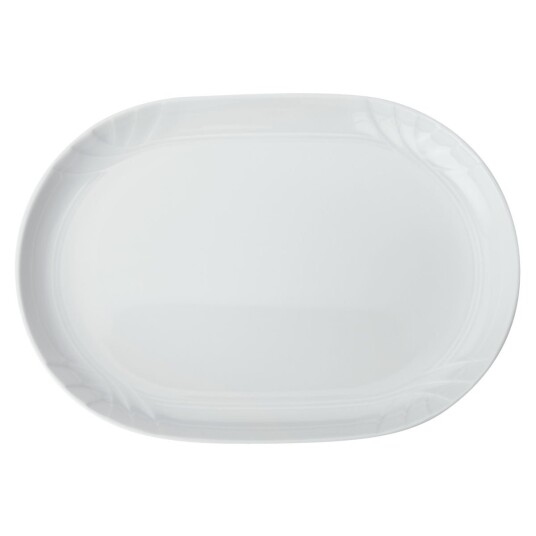 Vega Serveringsfat Kiara ovalt 28x20 cm  Hvit Oval 6 Stykk / Forpakning