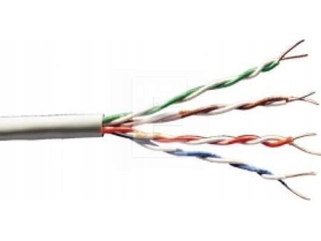Digitus Digitus Installasjonskabel Kat.5E U/Utp Eca Awg24/1 Pvc 500M Grå Spole