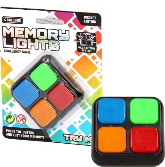 Johntoy 24350 Memoryspill med lys og lyd 6+ ??r