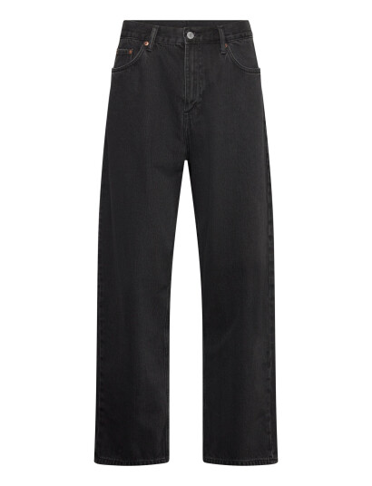 Weekday Galaxy Loose Straight Leg Jeans - Black - 24 x 32