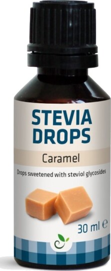 Funksjonell Mat Stevia Drops - Caramel 30ml