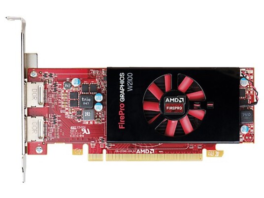 Hp Amd Firepro W2100 2Gb - 2GB GDDR3 RAM - Grafikkort