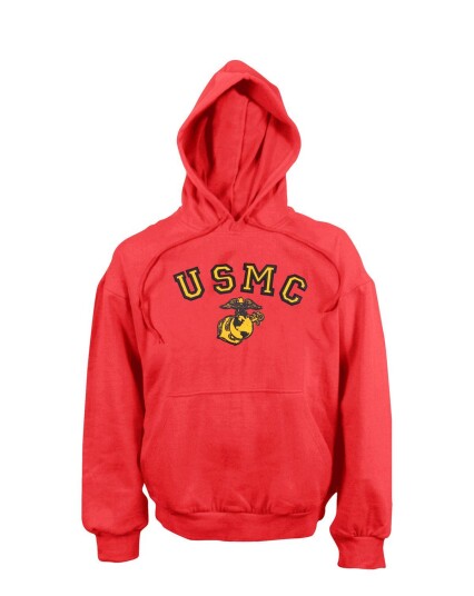 Rothco hettegenser USMC Marines Rød
