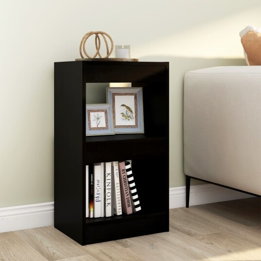 vidaXL Bokhylle/romdeler svart 40x30x72 cm vidaXL Bokhylle/romdeler svart 40x30x72 cm