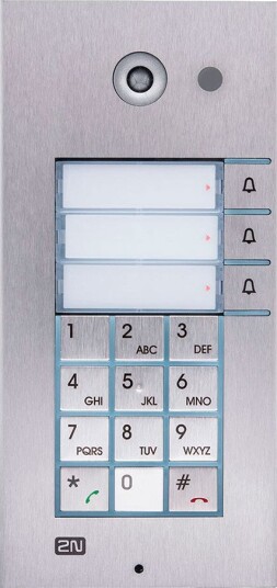 2N Porttelefon IP Vario (3 Knapper/Tastatur/Kamera)