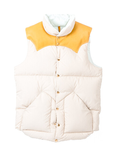 Rocky Mountain Featherbed Rocky Mount Downvest - Beige - XS