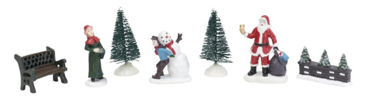 KULZ JULELANDSBY ASSORTERT SETT KUVILKPEOTRE