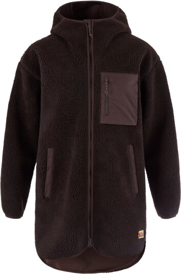 Fjällräven Women"s Vardag Pile Fleece Long Black Oak, XS