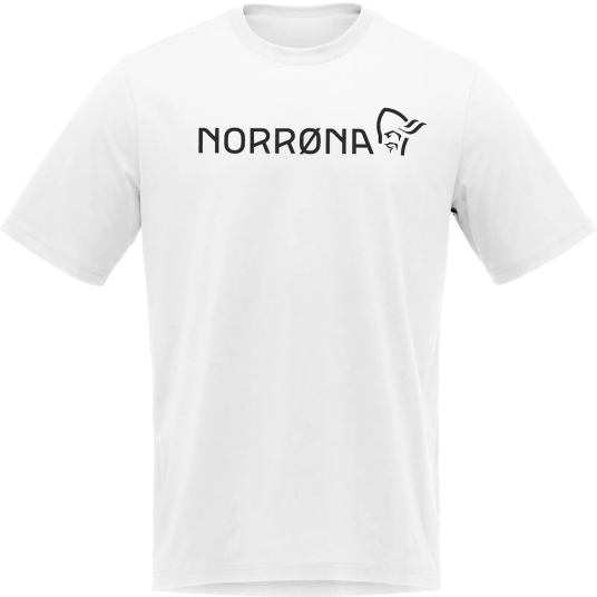Norrøna Men's /29 Cotton  Viking T-Shirt Pure White L, Pure White