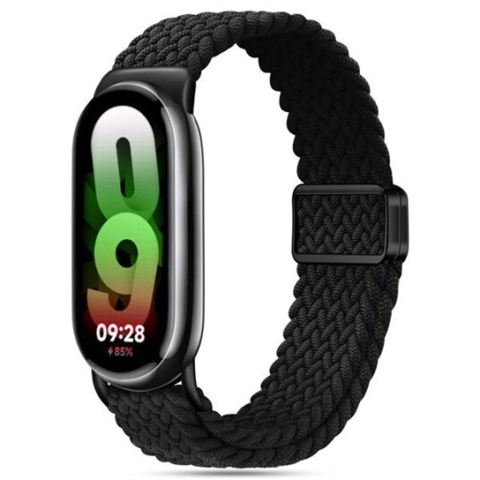 Tech Protect NylonMag rem for Xiaomi Smart Band 8 / 9 / NFC Svart