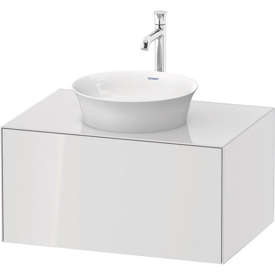 Duravit White Tulip Servantskap 1 skuff 80x55x40,8 cm Hvit Høyglans