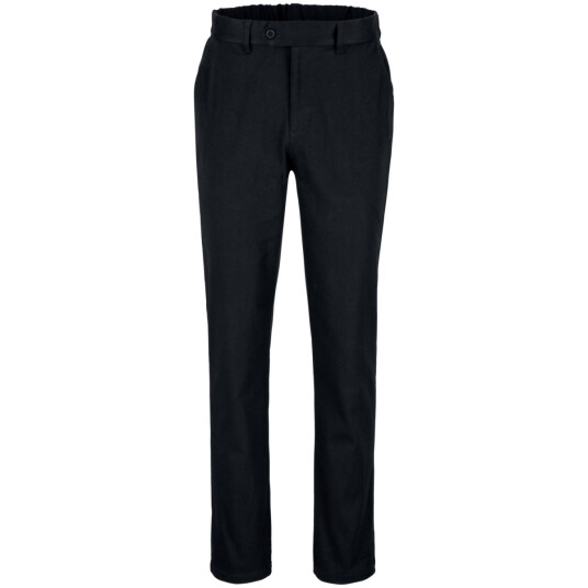 JOBELINE Chinos herre Eddie tapered fit; Størrelse 48; Svart