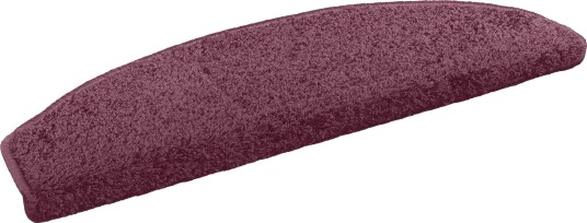  Selvlimende trappematter 15 pcs Mørk lilla 80 x 24,5 x 3,5 cm