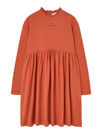 THE ANIMALS OBSERVATORY Fif Red Crab Dress Orange 8 Y