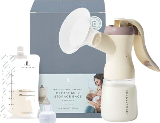 Lola&Lykke Manual Breast Pump Starter Set