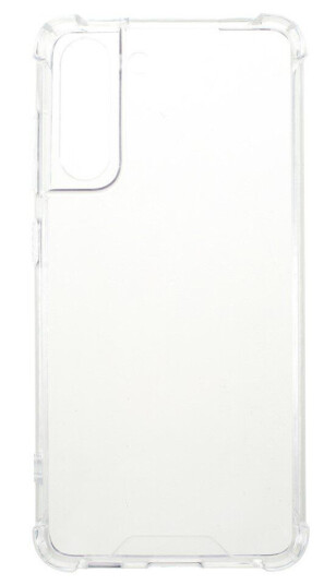 INCOVER Samsung Galaxy S21 FE (5G) Shock-Proof Hybrid Plast Deksel - Gjennomsiktig