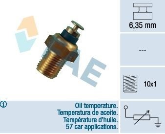 Sensor, oljetemperatur FAE 32200 Sensor, oljetemperatur FAE 32200