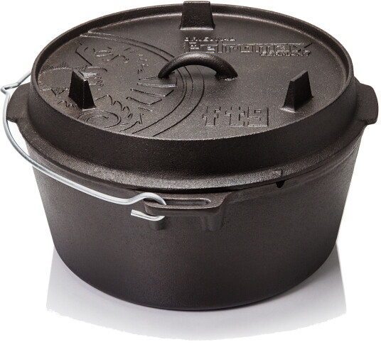 Petromax Dutch Oven FT9 With A Plane Bottom Surface Black OneSize
