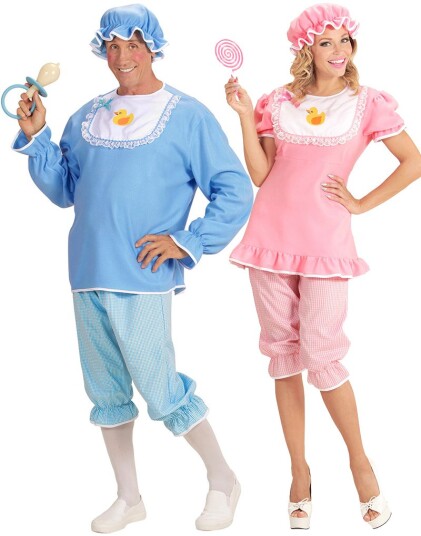 Baby Kostume, Lyserødt Baby Kostume, Lyserødt