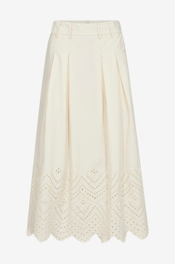 co’couture - Skjørt PoppyCC Anglaise Skirt - Beige