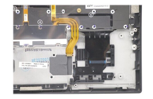 Lenovo Chicony - Brbart tastatur - til utskifting - Arabisk - Svart