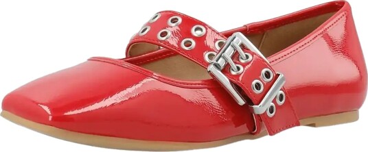 Bianco | Biarose Karré Mary Jane Flat Faux Leather | 42