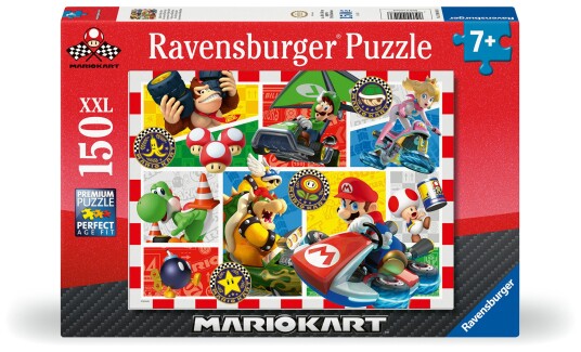 Ravensburger XXL Puslespill 150 Brikker Mario Kart Ravensburger XXL Puslespill 150 Brikker Mario Kart