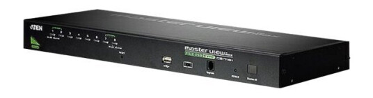 Aten Master View Max Cs-1708A - Kvm / Lyd / Usb-Svitsj - 8 X Kvm / Usb - 1 Lokalbruker - Stasjonær, Rackmonterbar